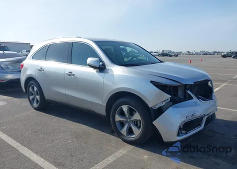 2014 Acura Mdx z USA, uszkodzony, nr VIN 5FRYD4H29EB025376